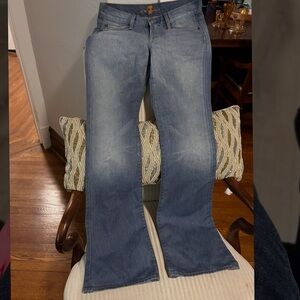 7 for all mankind flair jeans, size 27